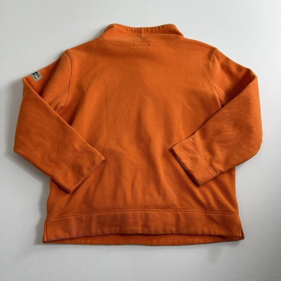 LAUREN RALPH LAUREN ORANGE COWL NECK LONGSLEEVE SWEATER SIZE MEDIUM CASUAL - Picture 2 of 9